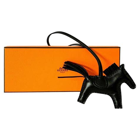 hermes black horse charm|Hermes bag accessories horse.